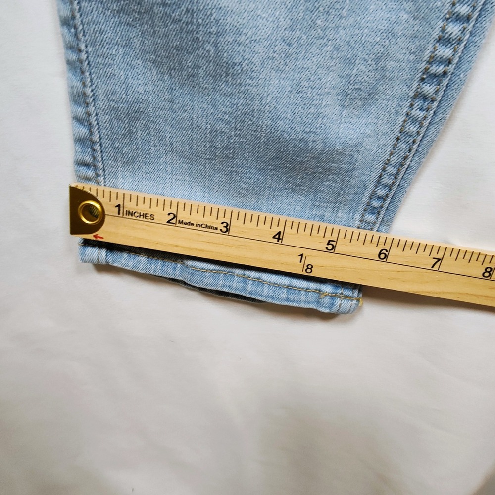 Hollister Skinny Jeans Light Wash Advanced Stretch Blue Denim W32 L32 - Picture 9 of 12